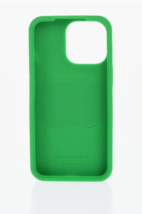 Braided Iphone 13 Pro Cover with with Airpods Holder in Green - Image 2