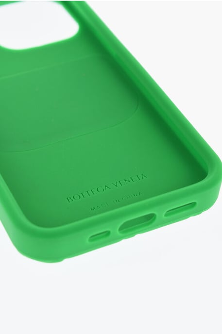 Braided Iphone 13 Pro Cover with with Airpods Holder in Green - Image 3
