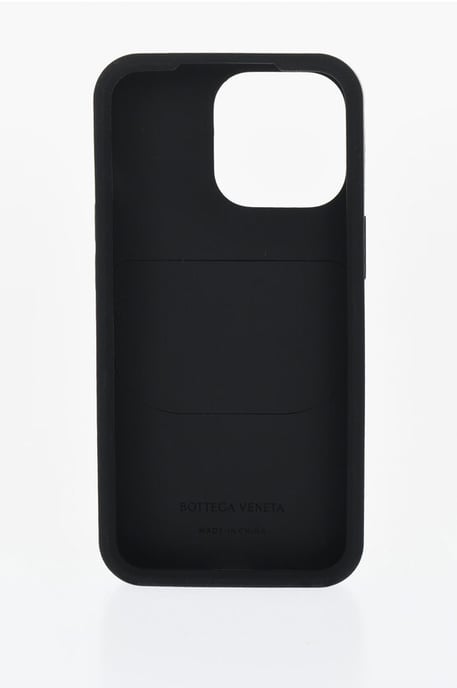 Braided Iphone 13 Pro Cover with with Airpods Holder in Black - Image 2