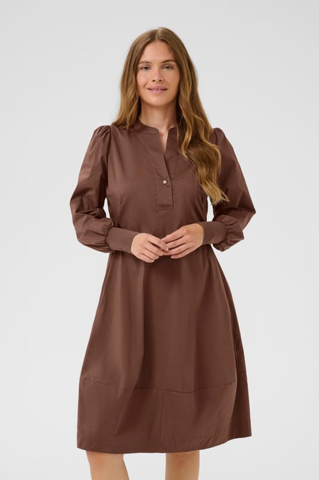 Jurk CUantoinett Feminine brown - Image 3
