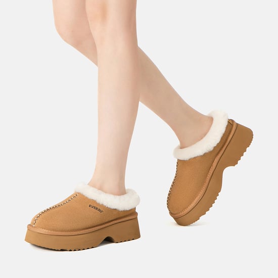 EVER AU Australië Dames Savanna Enkellaars Chunky Platform Schapenvachtlaarzen - Image 2