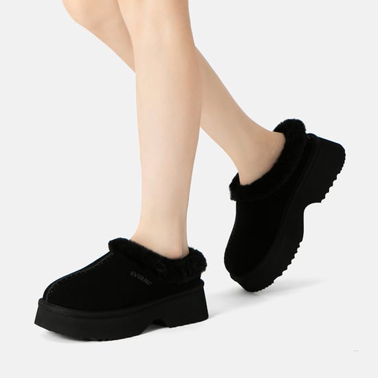 EVER AU Australia Vrouwen Savanna Enkellaars Chunky Platform Schapenvachtlaarzen - Image 2