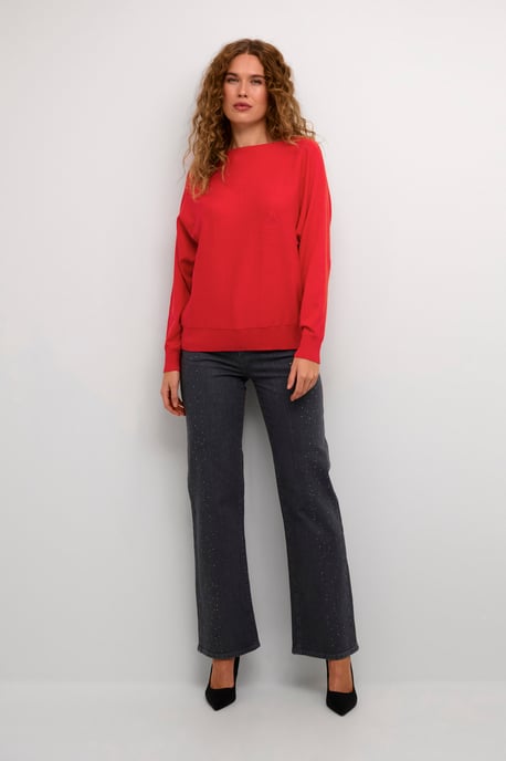 Pullover CUannemarie Oversize fit red - Image 4