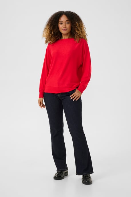 Pullover CUannemarie Oversize fit red - Image 5