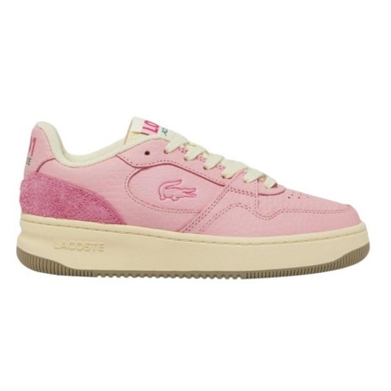 Lacoste Dames/Dames Leren Trainers (Roze) - Image 1