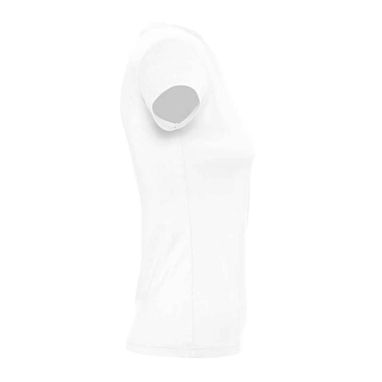 SOLS Dames/Dames Imperial T-shirt met korte mouwen (Absoluut Wit) - Image 4
