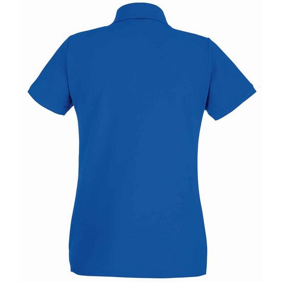 Fruit of the Loom Dames/Dames Premium Piqué Katoen Polo Shirt (Koningsblauw) - Image 2