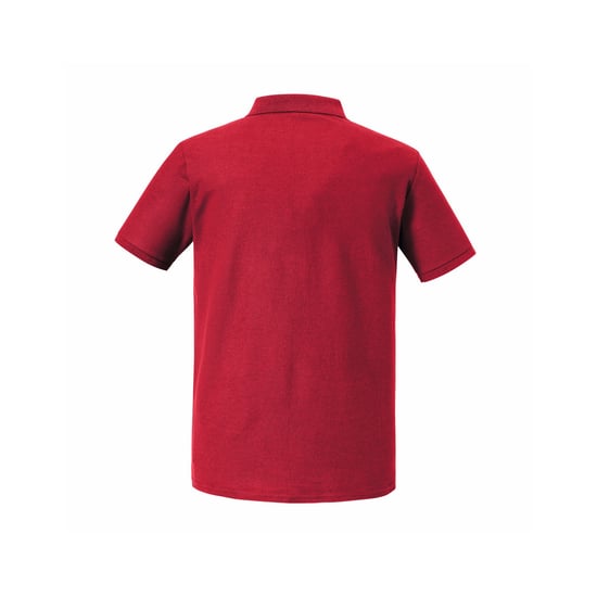 Russell Heren Authentiek Piqué Poloshirt (Klassiek rood) - Image 2