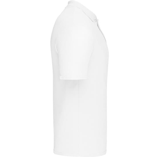 Fruit of the Loom Mens Original Pique Polo Shirt (White) - Image 3