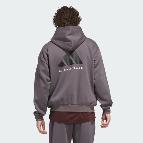 adidas Basketball Fleece Hoodie (Gender Neutral) - Image 3