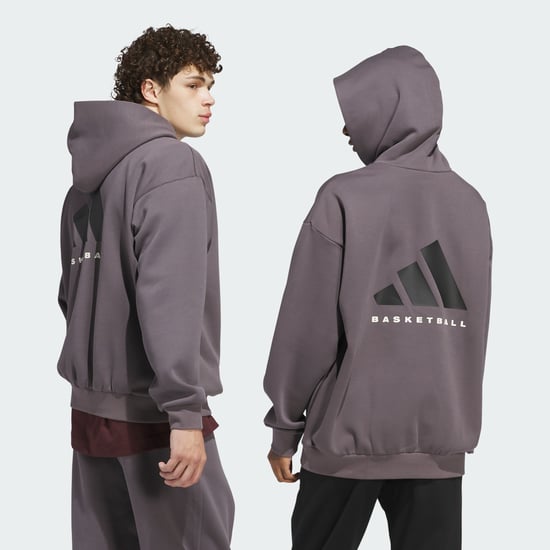 adidas Basketball Fleece Hoodie (Gender Neutral) - Image 4
