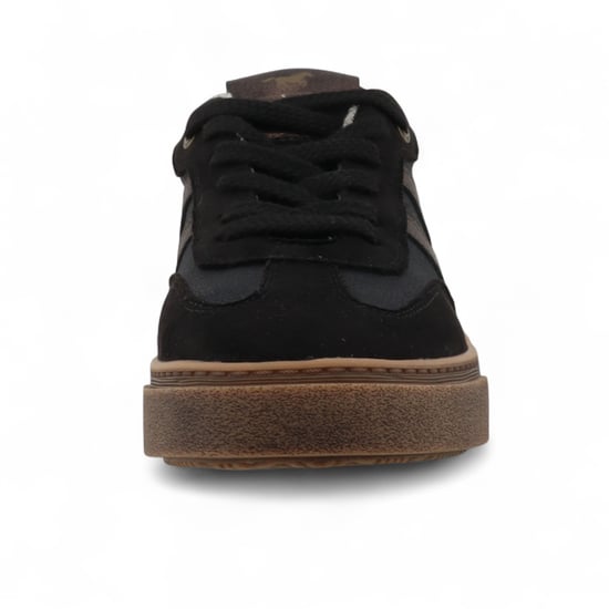 Mustang Dames Zwarte Street Platform Sneakers Schoenen - Image 4