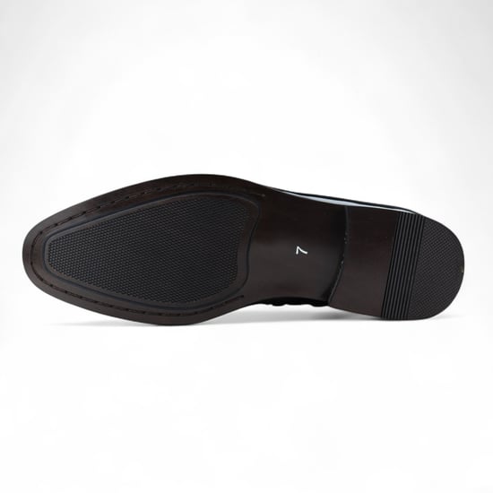 Eleganta röda loafers med läderfoder och sammetsslip-on för män - Image 6