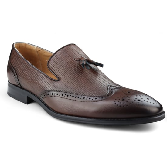 Herr Bruna Tassel Mockasin Loafers Eleganta Slip-On Finskor - Image 3