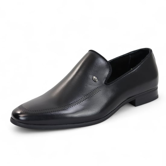Bruine klassieke instappers voor heren, formele schoenen - Image 3