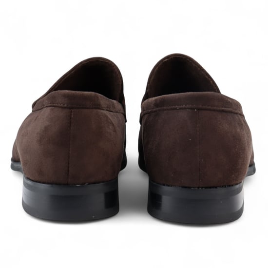 Herr Bruna Mocka Mockasin Loafers Eleganta Slip-On Skor - Image 4