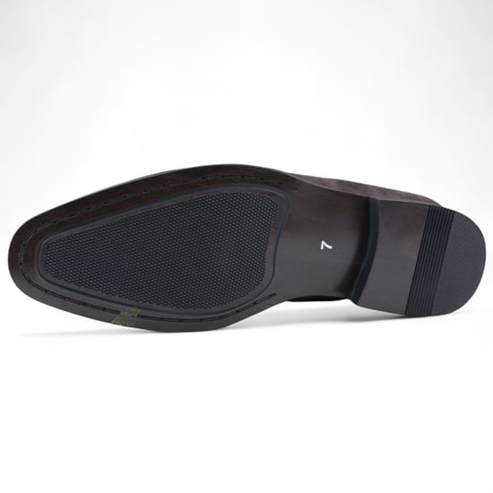 Herr Bruna Mocka Mockasin Loafers Eleganta Slip-On Skor - Image 5