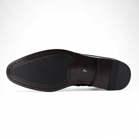 Eleganta blå loafers med läderfoder och sammetsslip-on för män - Image 6