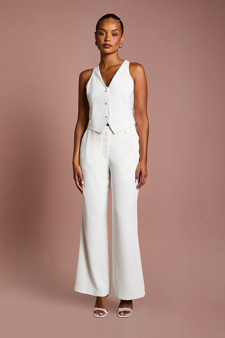 Petite Premium Tailored Bridal Waistcoat - Image 2