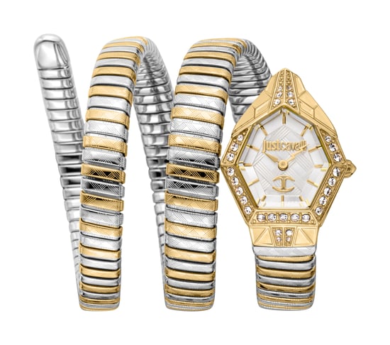 Just Cavalli Women's Snake 316L Stainless Steel Watch - Image 1
