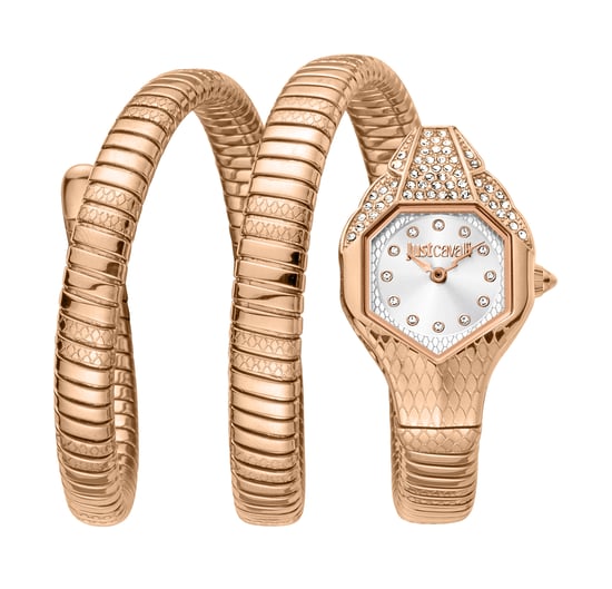 Just Cavalli Women's Snake 316L Stainless Steel Watch - Image 1