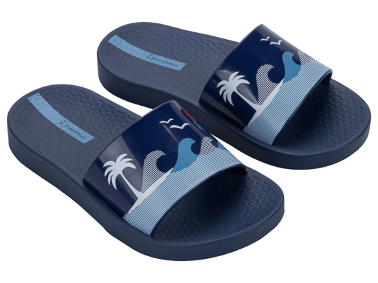 IPANEMA URBAN VI SLIDE KIDS BLUE/BLUE - Image 1