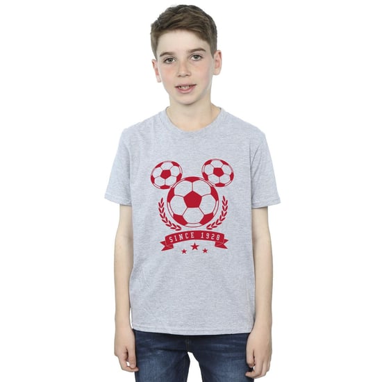 Disney Jongens Mickey Voetbalhoofd T-Shirt (Sportgrijs) - Image 2