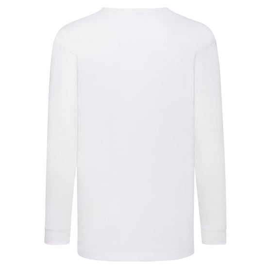Fruit of the Loom Waardevol kinder/T-shirt met lange mouwen (Wit) - Image 2