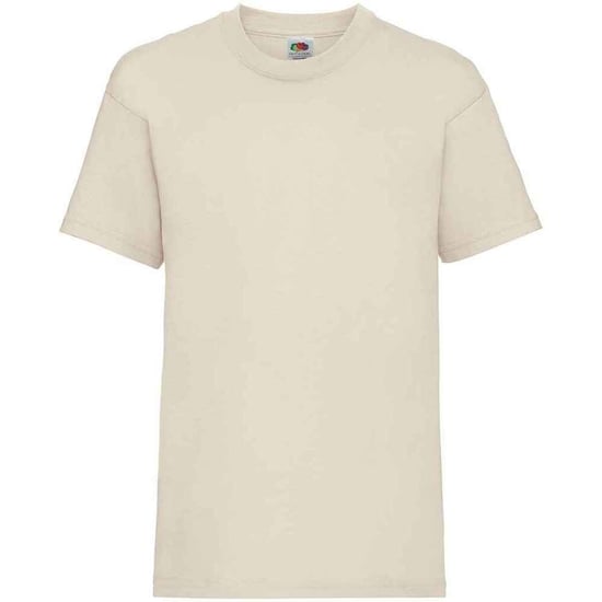 Fruit of the Loom Childrens/Kids Valueweight T-Shirt (Natural) - Image 1