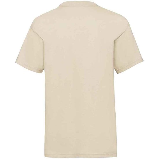 Fruit of the Loom Childrens/Kids Valueweight T-Shirt (Natural) - Image 2