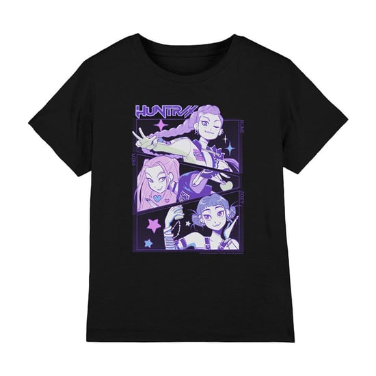 K-Pop Demon Hunters Barn T-shirt (Svart) - Image 1