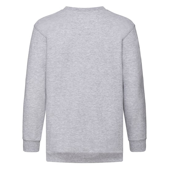 Fruit Of The Loom Kids Unisex klassieke 80/20 set-in sweater (Heather Grijs) - Image 2