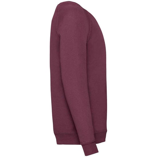 Fruit of the Loom Klassiek Raglan Sweatshirt voor kinderen/Kinderen (Bourgondië) - Image 2