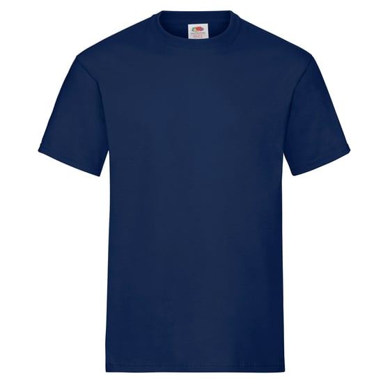 Fruit of the Loom Unisex Adult Heavy Cotton T-Shirt (Navy) - Image 1