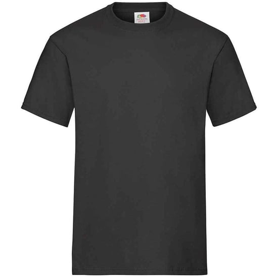 Fruit of the Loom Unisex Adult Heavy Cotton T-Shirt (Black) - Image 1