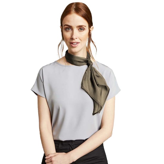 Premier Ladies/Womens Work Chiffon Formal Scarf (Olive) - Image 2