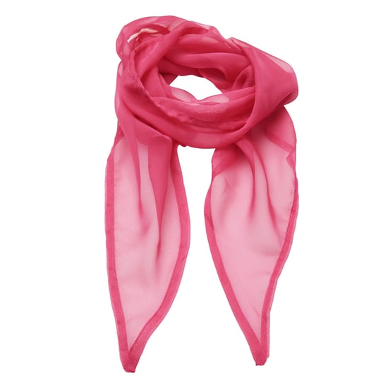 Premier Dames/vrouwenwerk Chiffon Formele Sjaal (Fuchsia) - Image 1