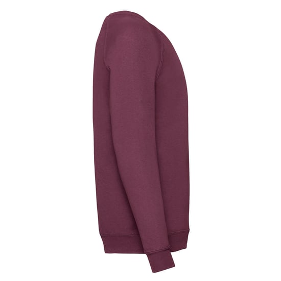 Fruit of the Loom Klassiek Raglan Sweatshirt voor kinderen/Kinderen (Bourgondië) - Image 3