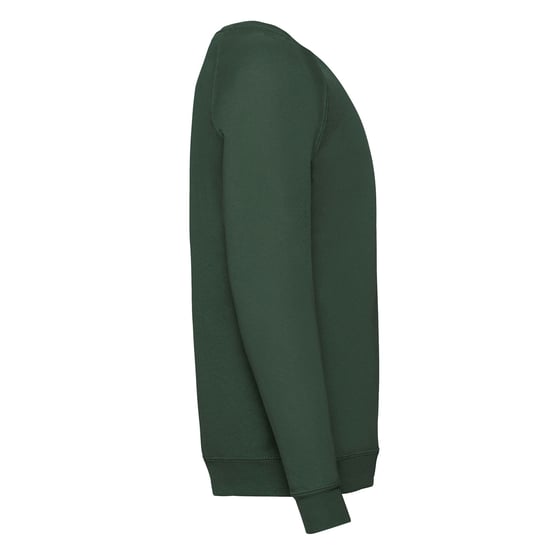 Fruit of the Loom Klassiek Raglan Sweatshirt voor kinderen/Kinderen (Fles groen) - Image 3