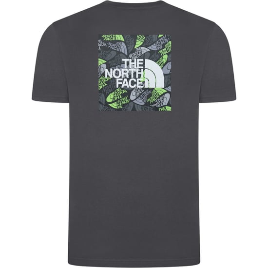 The North Face Mens M Box Exploration T Shirt Anthracite Grey - Image 4