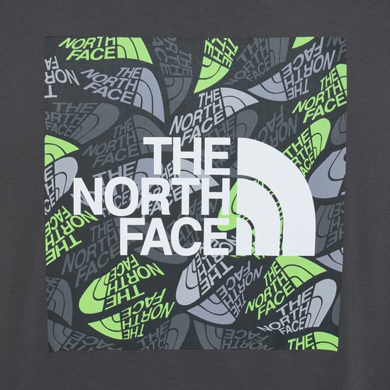 The North Face Mens M Box Exploration T Shirt Anthracite Grey - Image 5