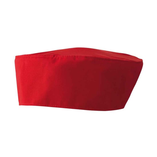 Premier Denim Chef Skull Cap (Red) - Image 1