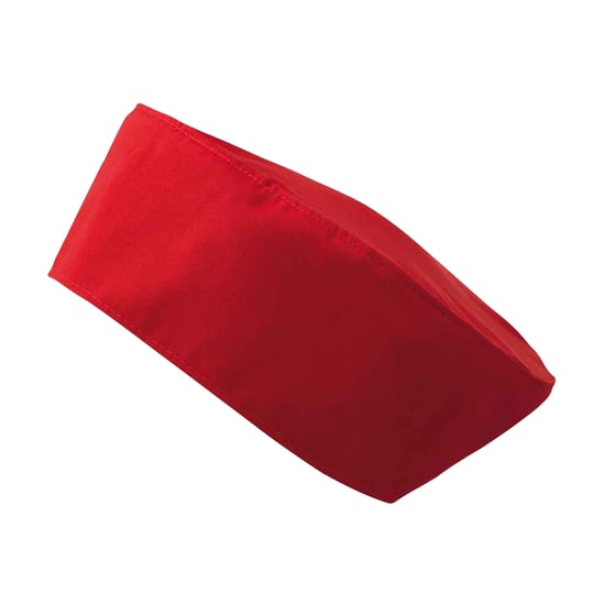 Premier Denim Chef Skull Cap (Red) - Image 2