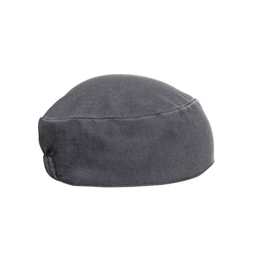 Premier Denim Chef Skull Cap (Grey Denim) - Image 1