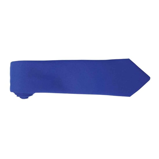 Premier Effen polyester stropdas (Koningsblauw) - Image 2