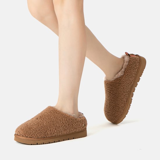 EVER AU Australia Women Snipe Plush Ankle Slippers - Image 2