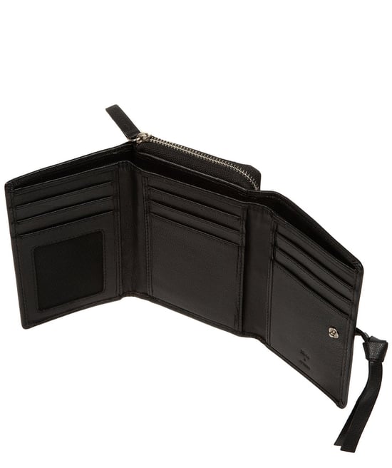 'Eugenia' Black Leather Purse - Image 2