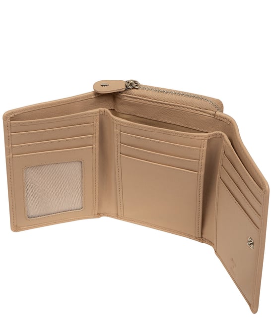'Evelina' Latte Leather Purse - Image 2