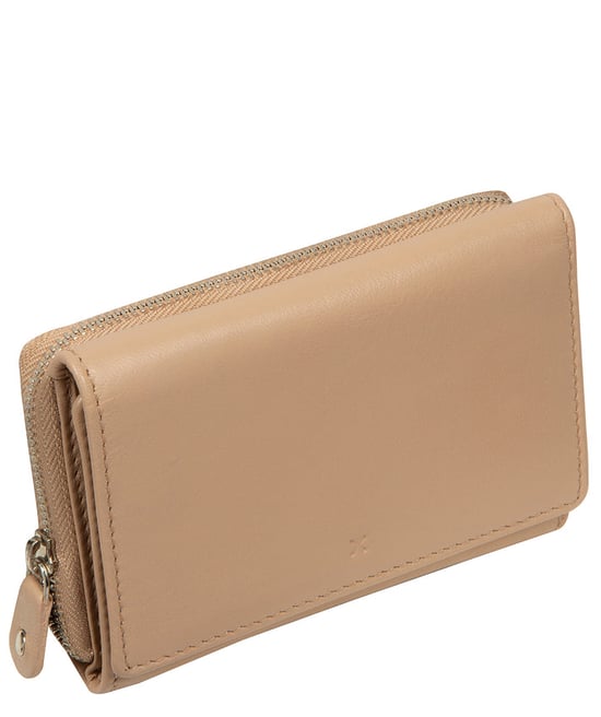 'Evelina' Latte Leather Purse - Image 3