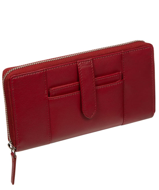 'Cecilia' Red Leather Purse - Image 4